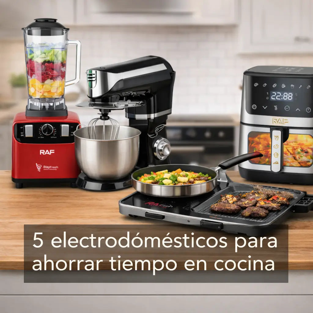 5 electrodomésticos que te ahorran horas en la cocina (y cómo usarlos al máximo) LK Electrodomestic