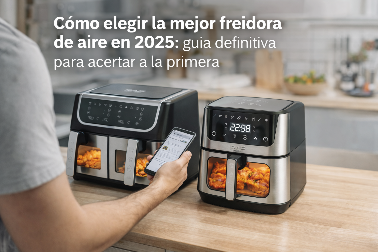 Cómo elegir la mejor freidora de aire en 2025: guía definitiva para acertar a la primera