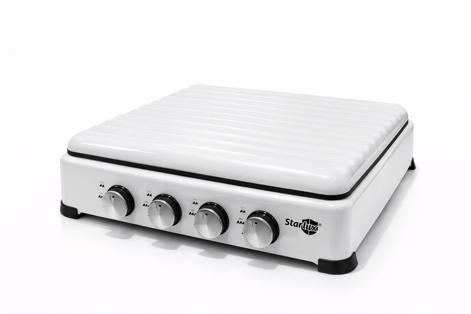 Hornillo Sobremesa Con Tapa Starlux 4 Fuegos