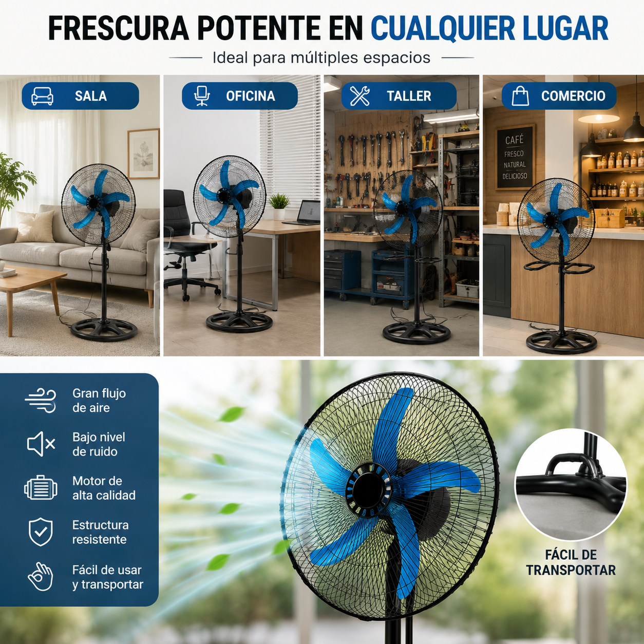 Ventilador 3 en 1