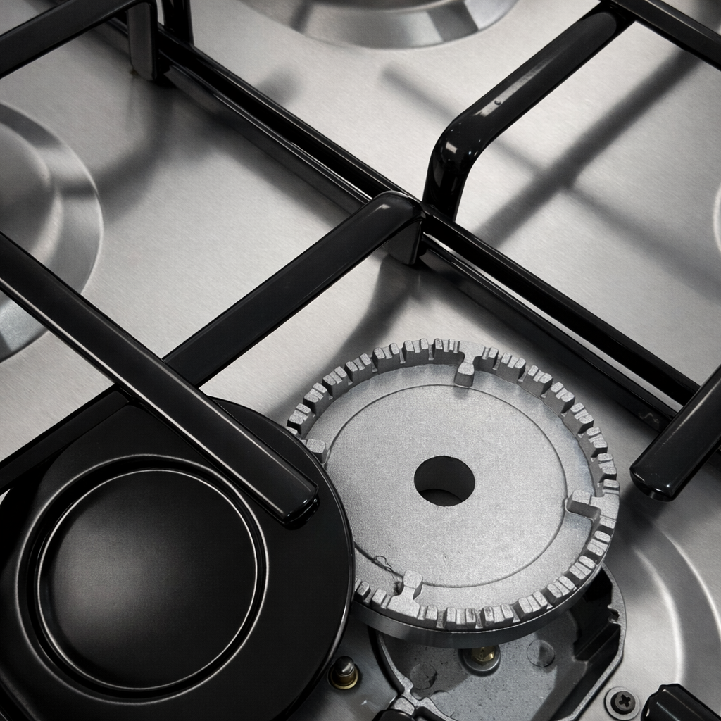 Placa de Gas Itimat 4 Fuegos de Inox