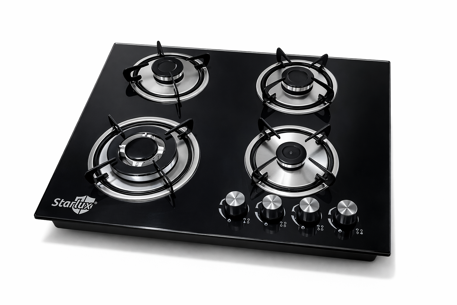 Placa de Gas Cristal Starlux 4 Fuegos