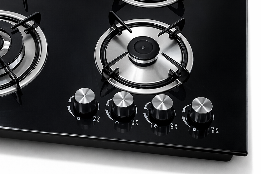 Placa de Gas Cristal Starlux 4 Fuegos