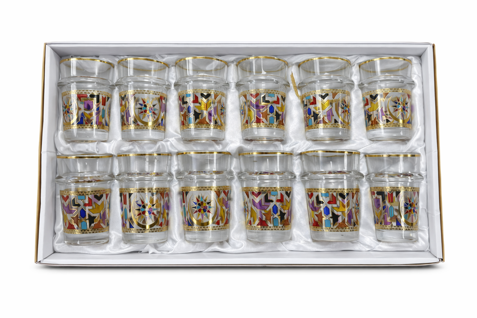 Vasos de té Multicolor LK Electrodomestic