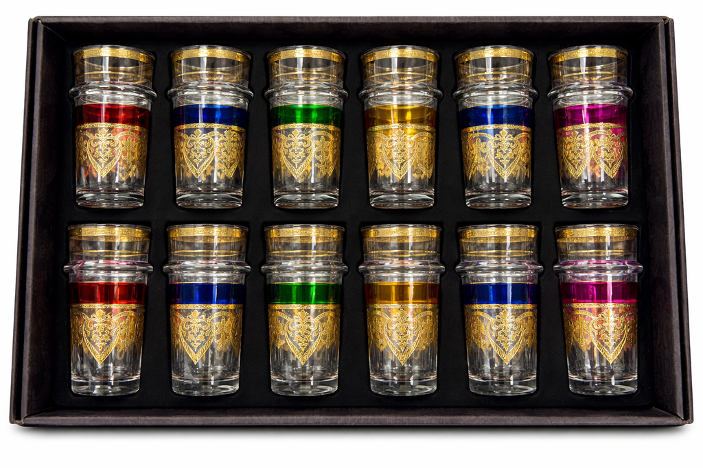Vasos de té Colores LK Electrodomestic
