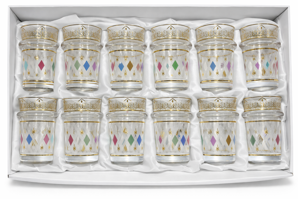 Vasos de té Rombos LK Electrodomestic