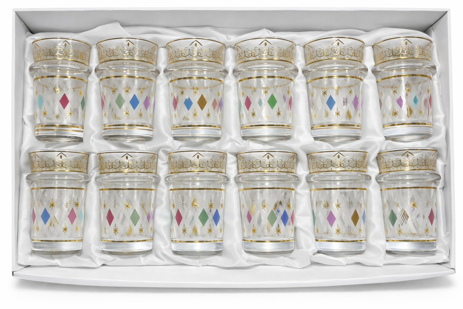 Vasos de té Rombos LK Electrodomestic