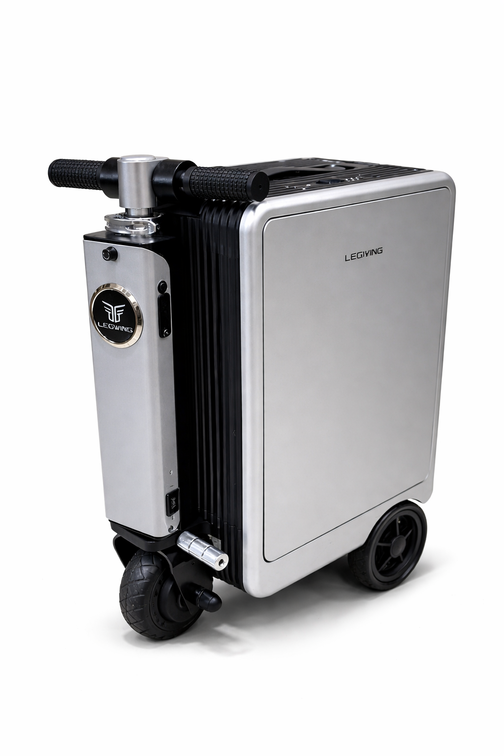 Maleta Eléctrica con Scooter Integrado, USB y Cierre TSA LK Electrodomestic