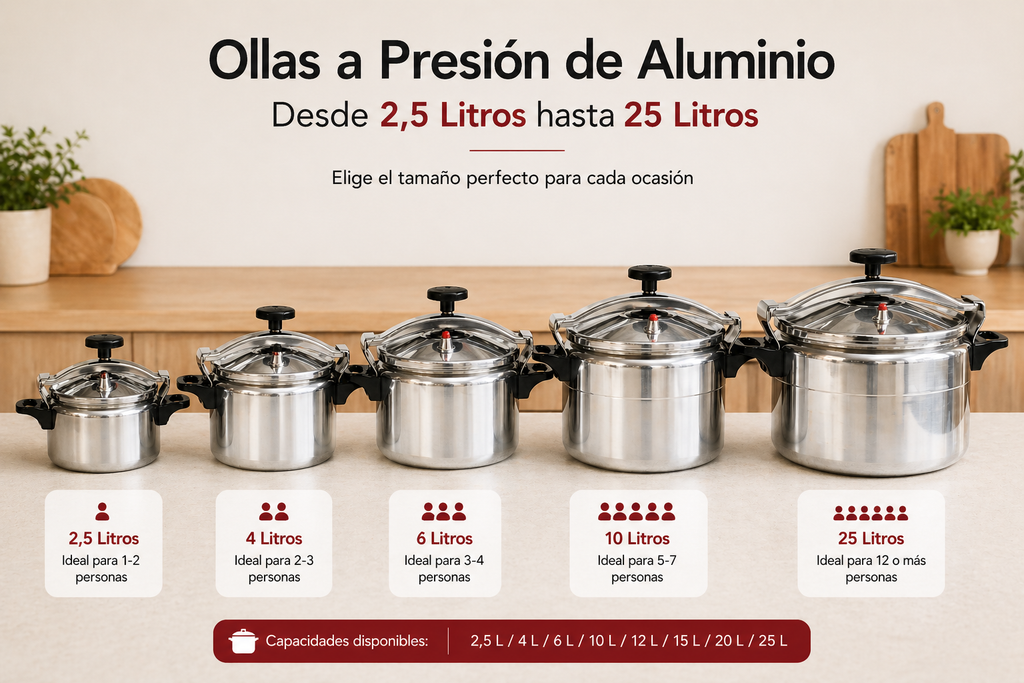Autocuiseurs en aluminium