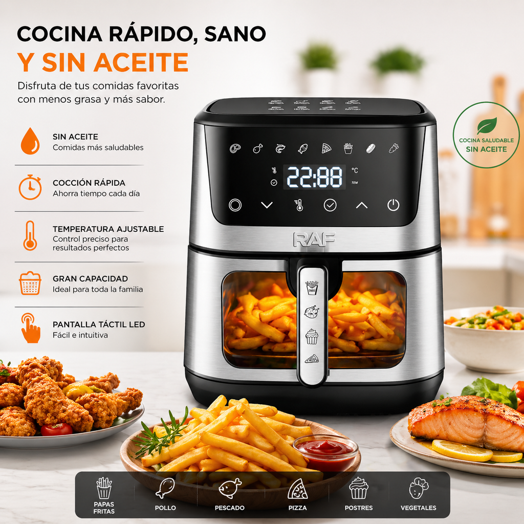 Friteuse à air RAF 6,5 L