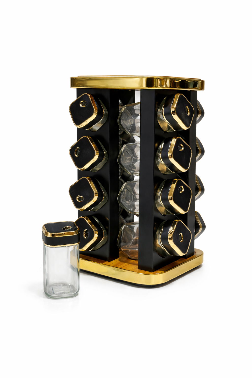 Especiero Giratorio Negro