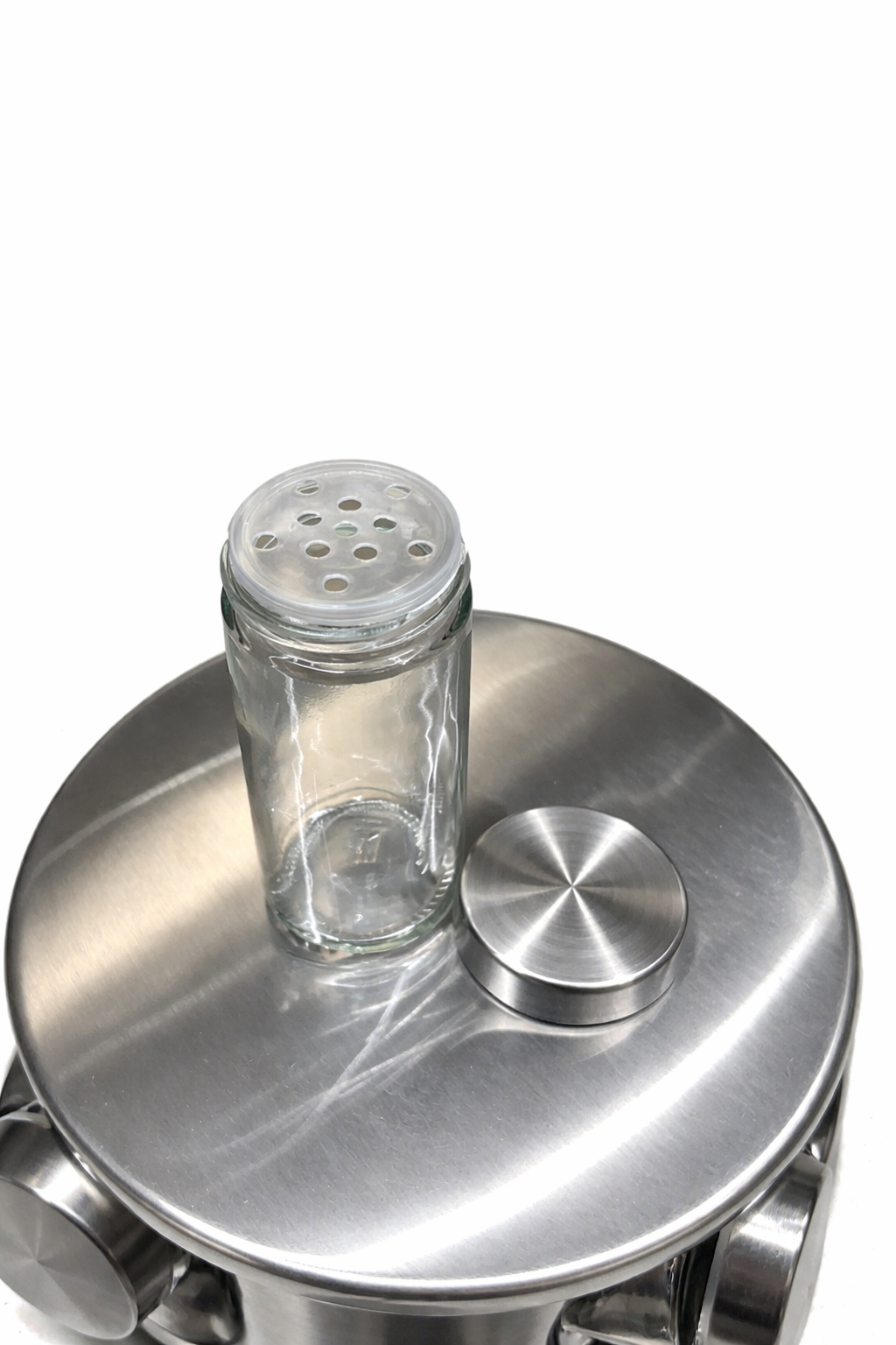 Especiero Giratorio Plateado