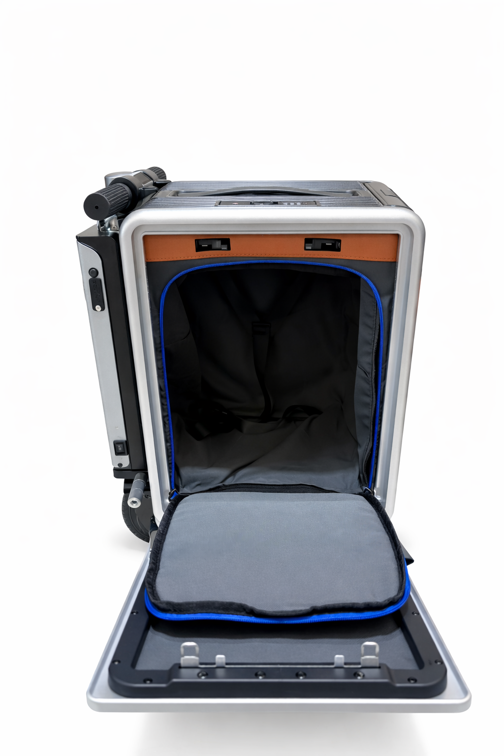 Maleta Eléctrica con Scooter Integrado, USB y Cierre TSA LK Electrodomestic