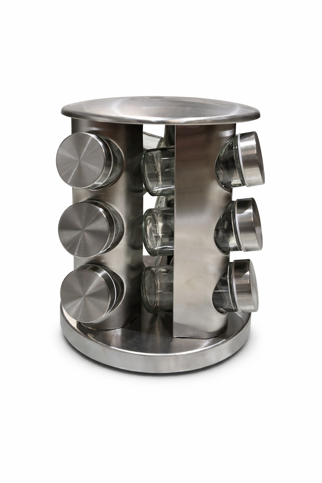 Especiero Giratorio Plateado