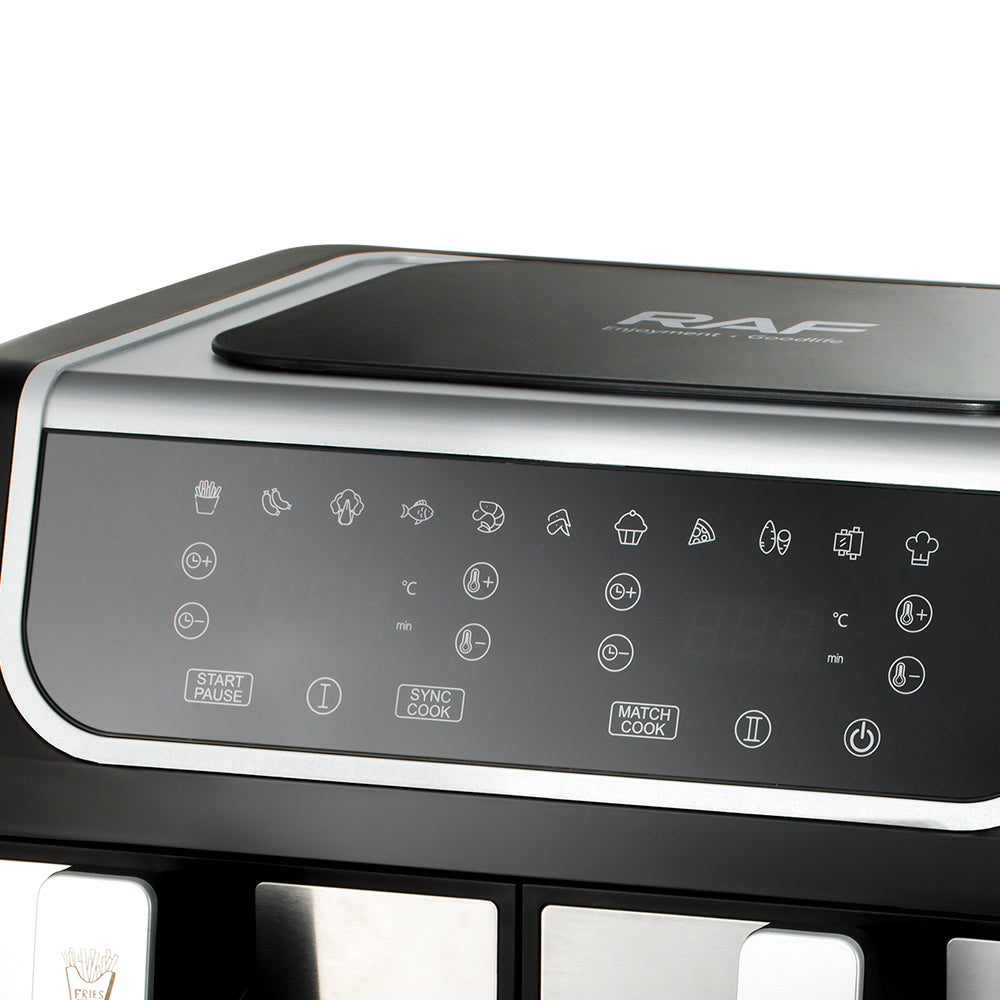 Air Fryer RAF 4.5L+4.5L
