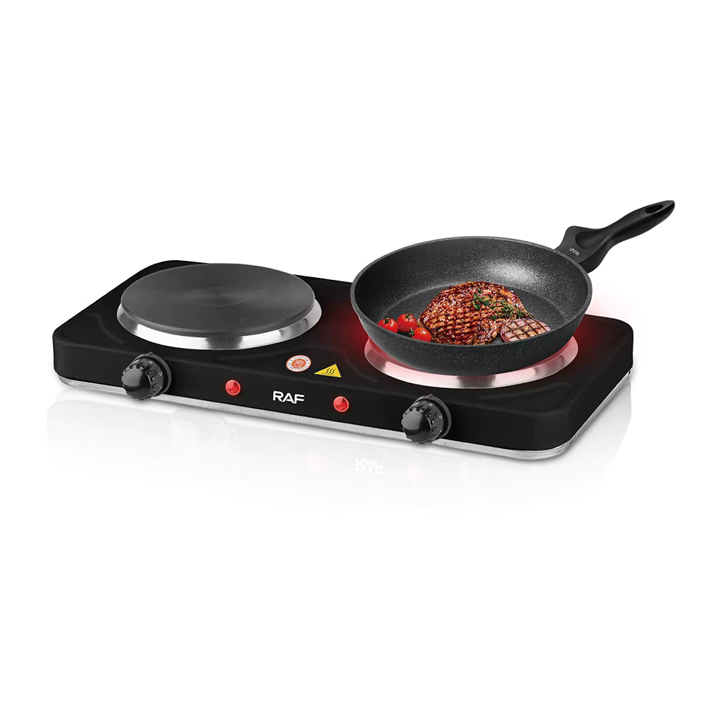 Hornillo eléctrico doble